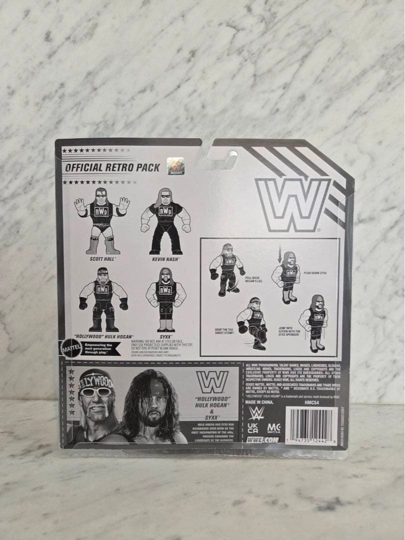 WWE WCW nWo マテル ハズブロ ハルク ホーガン プロレス フィギュア