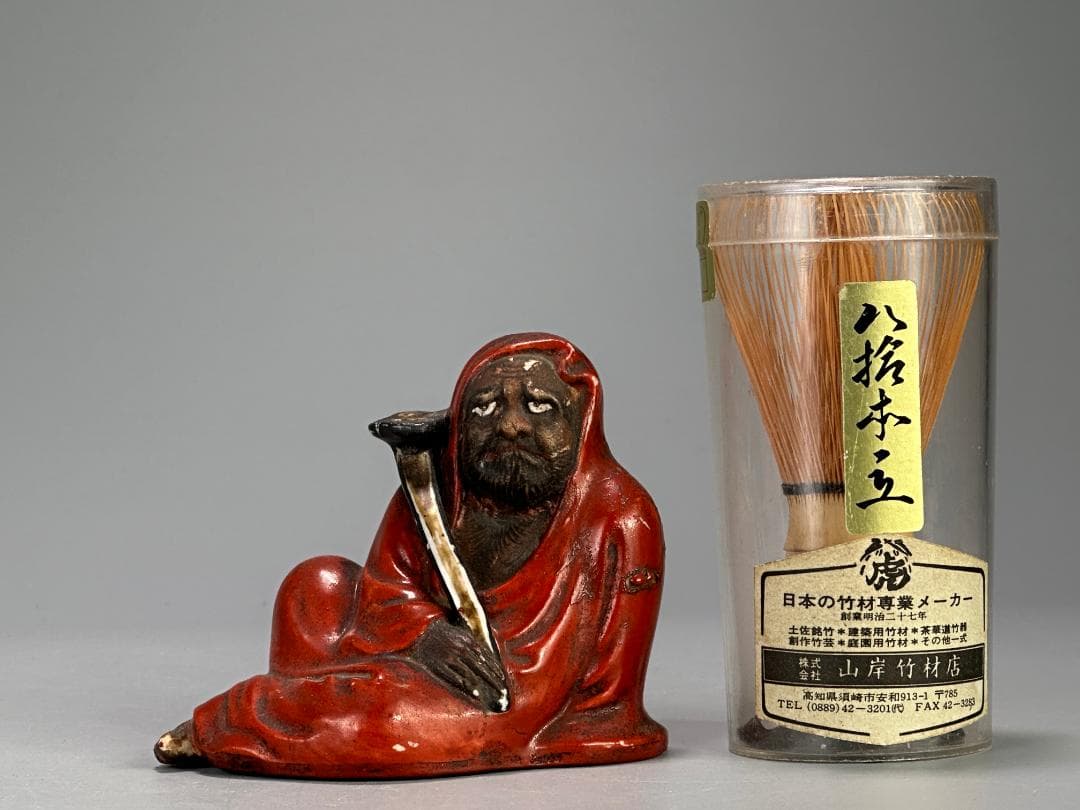 だるま　達磨　焼物　置物　時代　古物