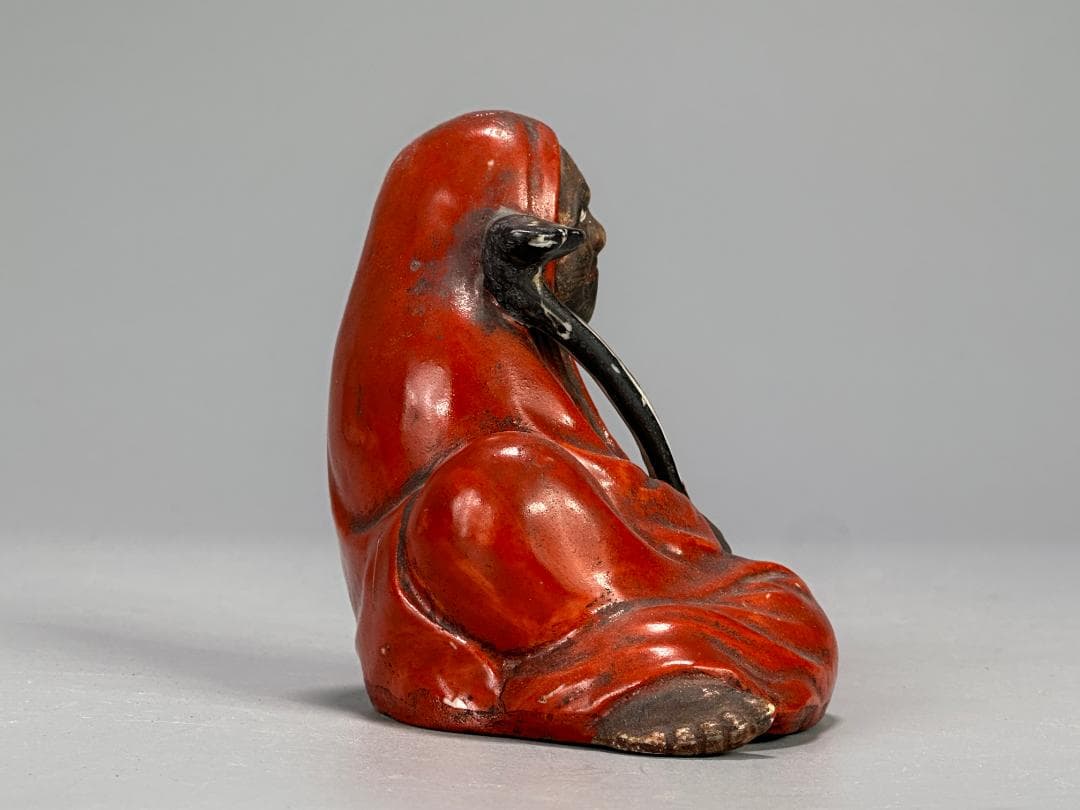 だるま　達磨　焼物　置物　時代　古物