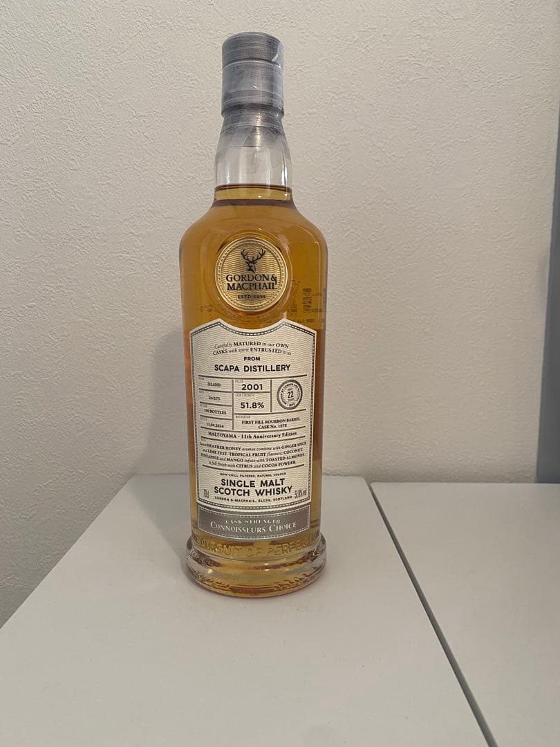 ゴードン&マクファイル スキャパ 2001-2024 22年 51.8%