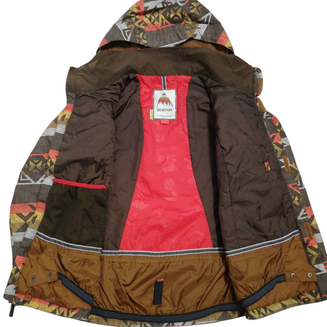 BURTON ネイティブ柄 レディース スノボウェア ジャケット バートン L