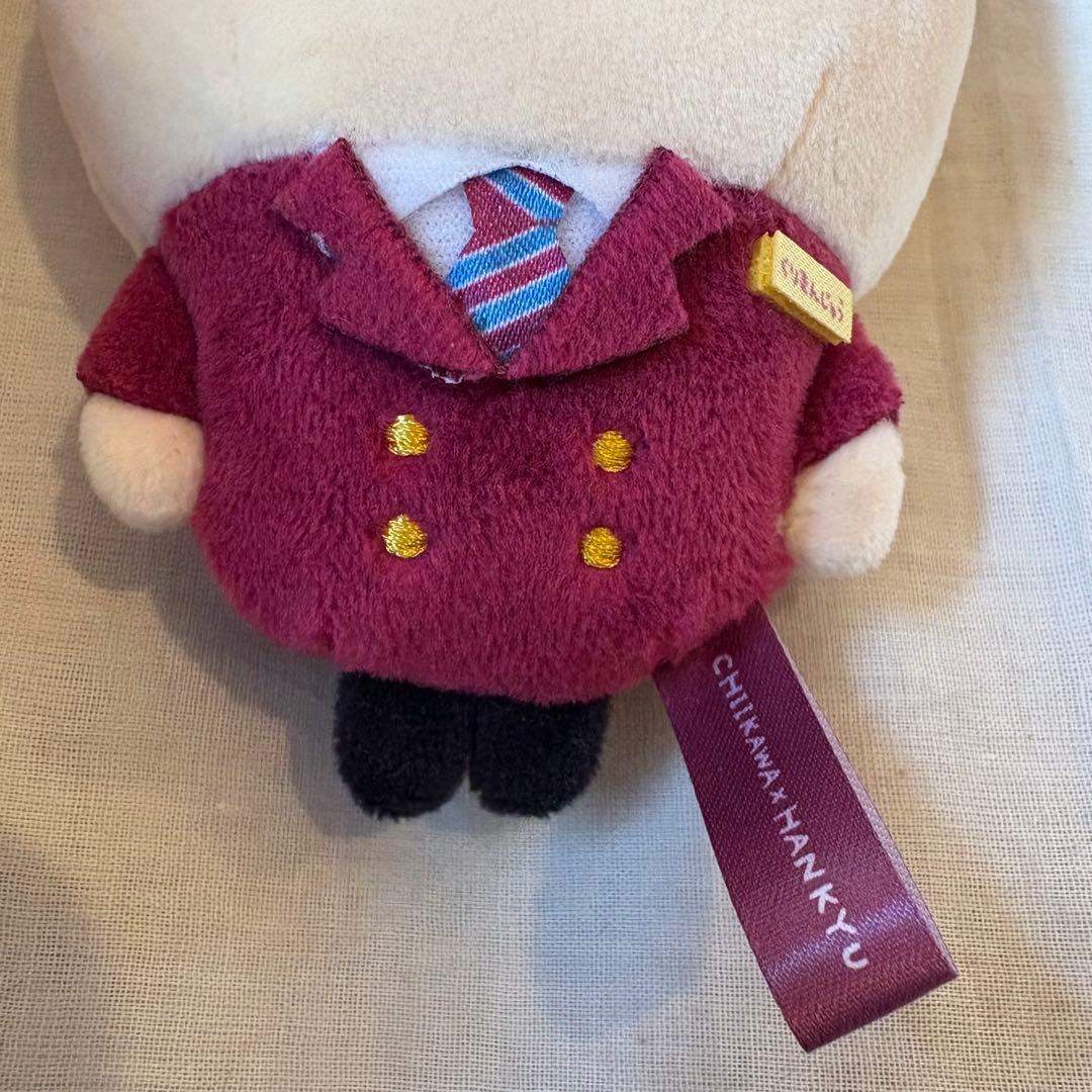 ちいかわ　阪急電車なマスコット　くりまんじゅう