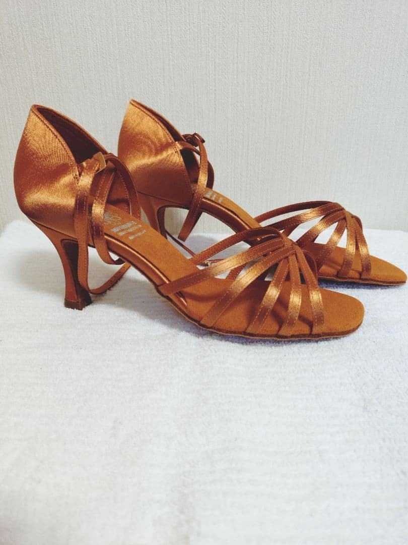 格安新品SUPA 1403ワイドサテンラテンシューズ