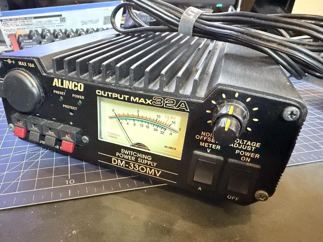 【動作確認済】ALINCO アルインコ 安定化電源 DM-330MV