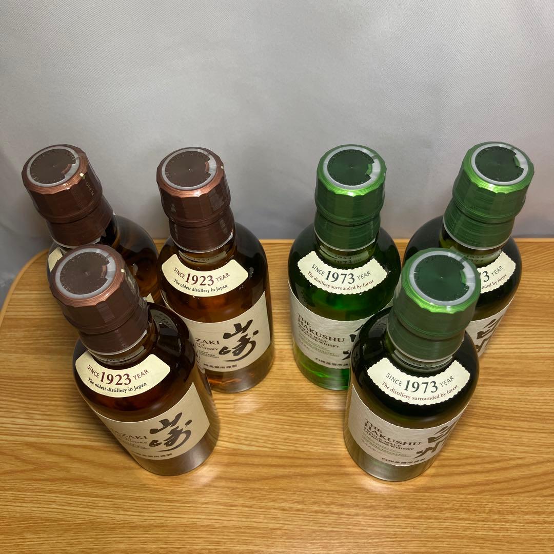 山崎、白州、180ml 6本セット