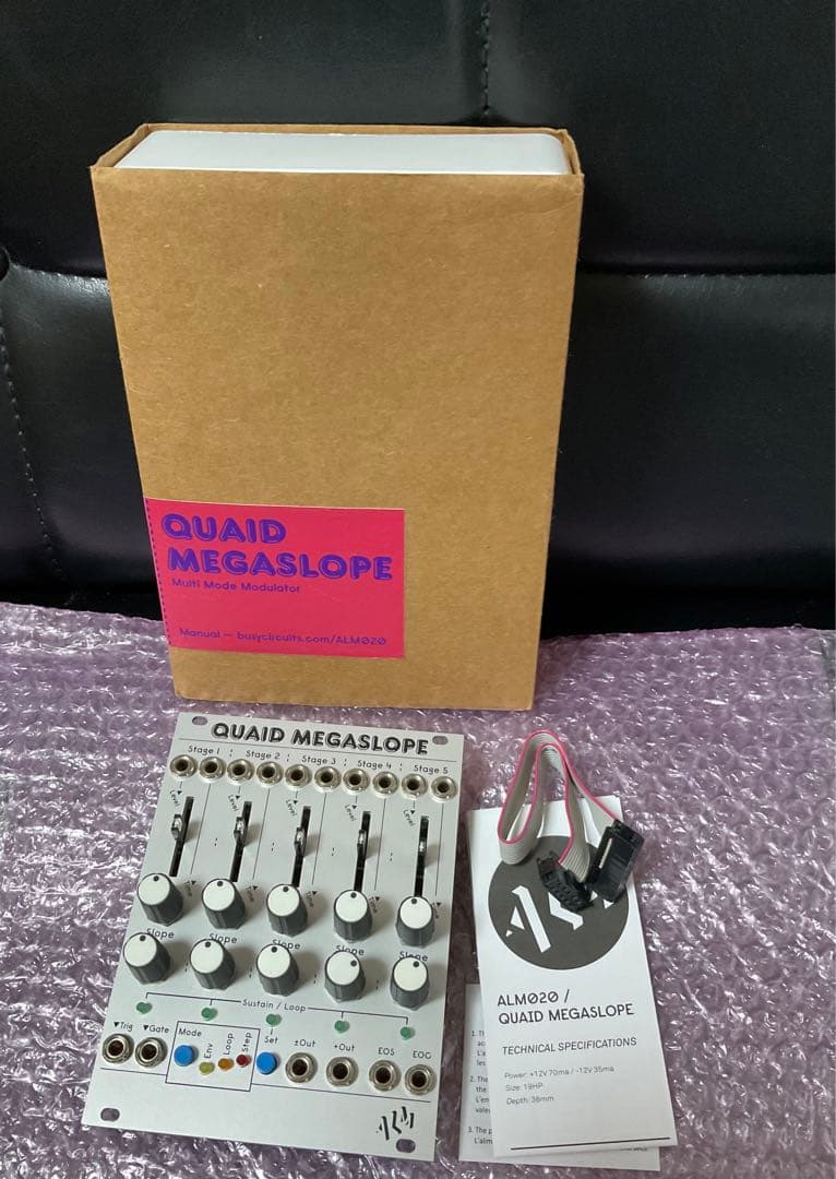 ALM busy QUAID MEGASLOPE モジュラーシンセ