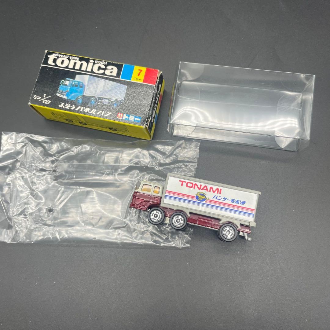 ◯希少 トミカ 日本製 黒箱 7-2 ふそうパネルバン 7