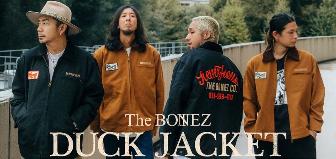The BONEZ DUCK JACKET JESSE着用 Ｌサイズ　受注生産