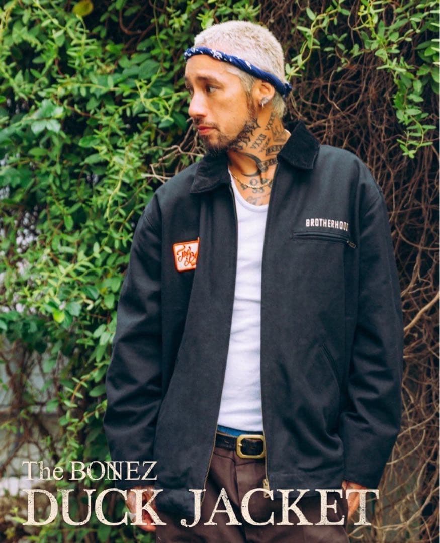 The BONEZ DUCK JACKET JESSE着用 Ｌサイズ　受注生産