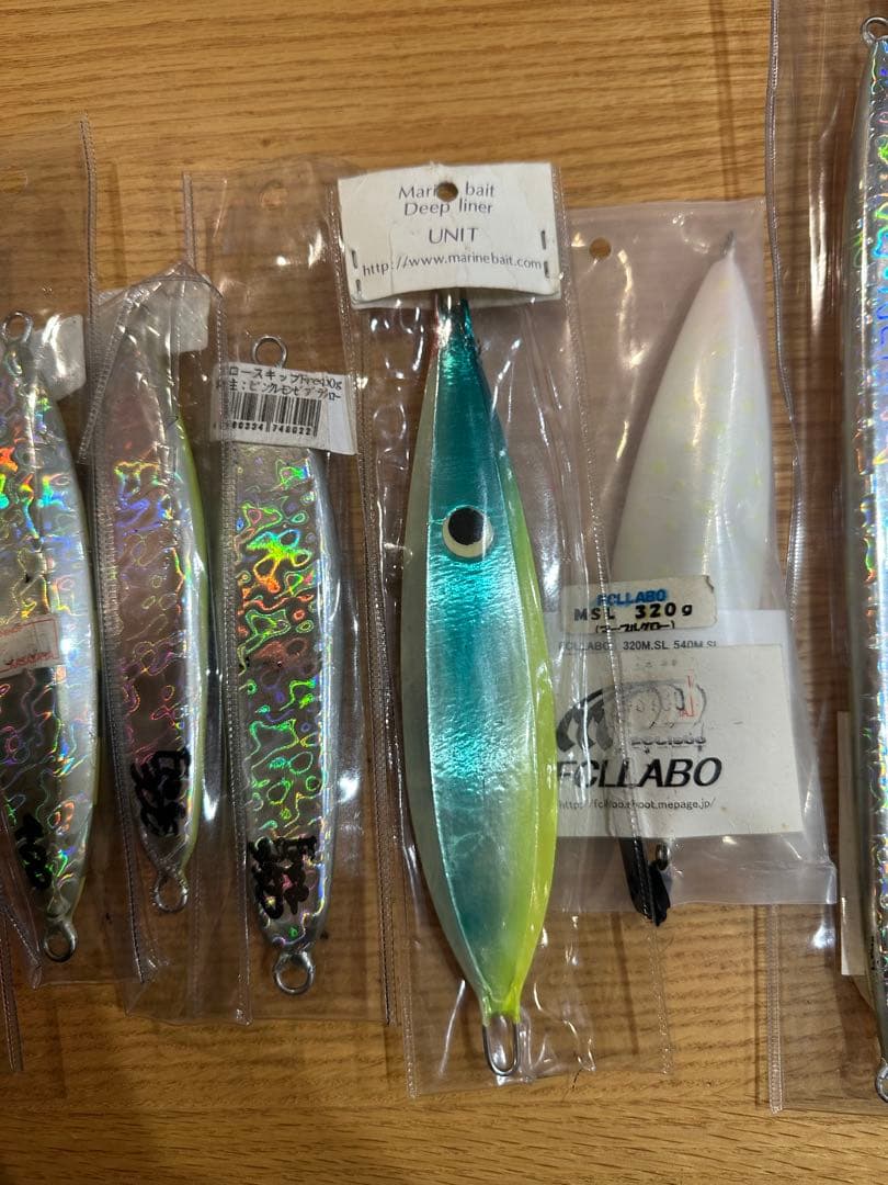 ディープライナー スロースキップ SG メタルジ 250~400g 12個セット