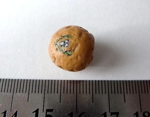 ★X1603★ 古代 とんぼ玉 (A06) イスラム　ガラスビーズ　モザイク象嵌