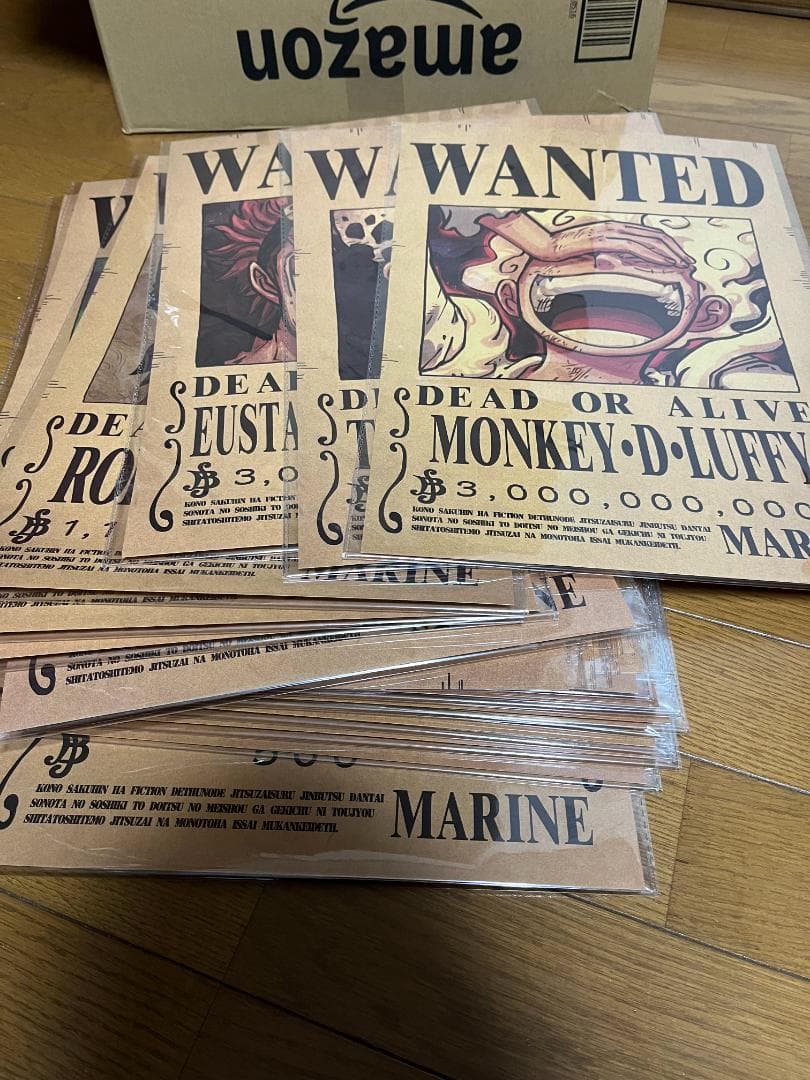 ワンピース　手配書　懸賞金ポスター　89枚セット