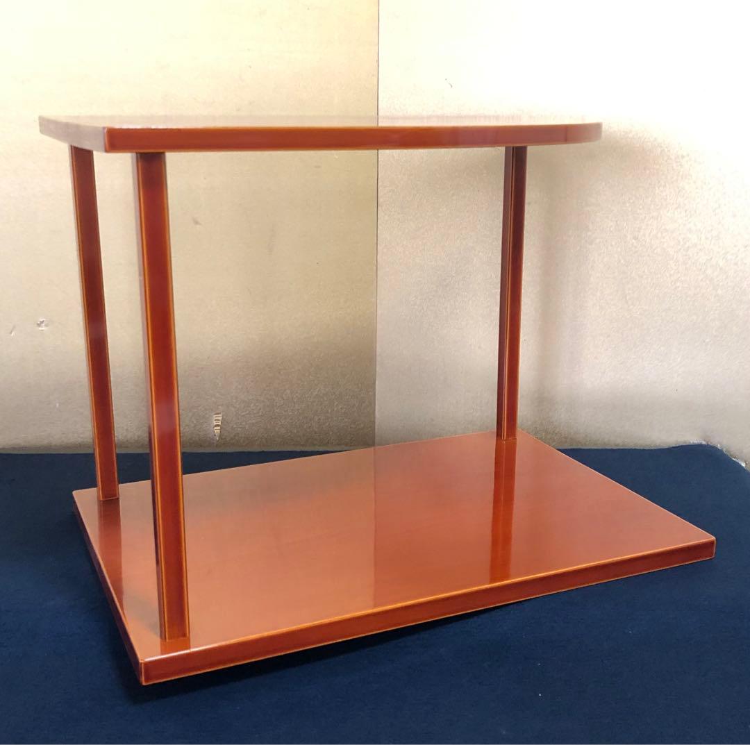 割引❗️《レ》茶道具 飛騨春慶塗 誰ヶ袖棚 組立式 木箱　251027う1