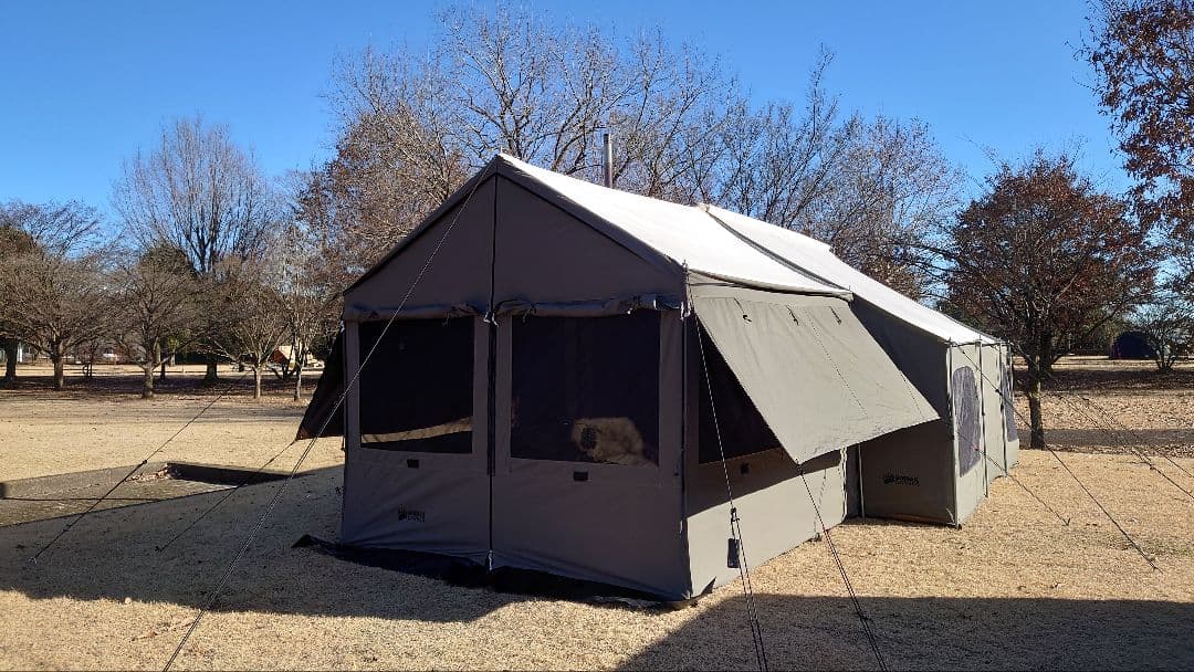 コディアックキャビンロッジ専用サイドウォール付きオーニング