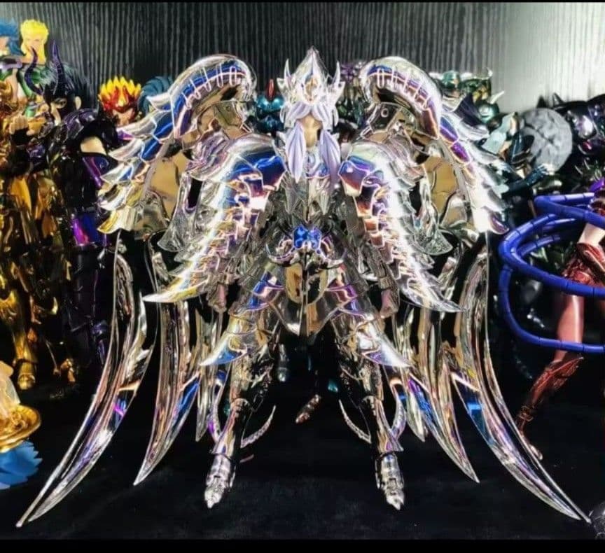 聖闘士聖衣神話EXサイズ　3巨頭　ラダマンデス　ミーノス アイアコス　白銀カラー