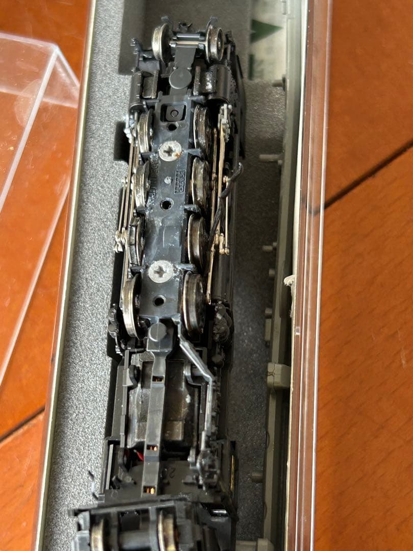 複数の鉄道模型車両セット