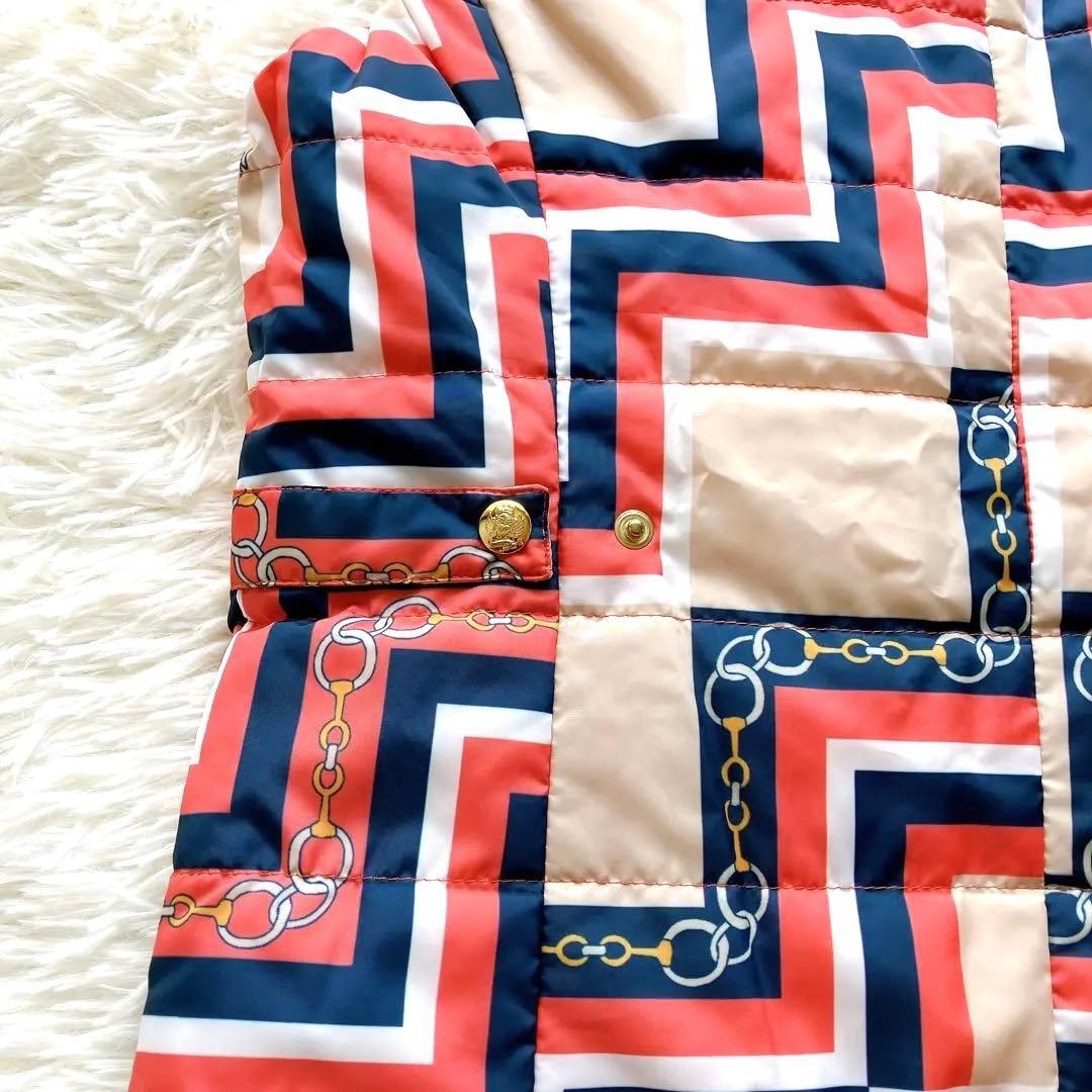 希少✨ビバハート×ドレスキャンプ コラボ ゴルフ ダウンベスト 40 金ボタン