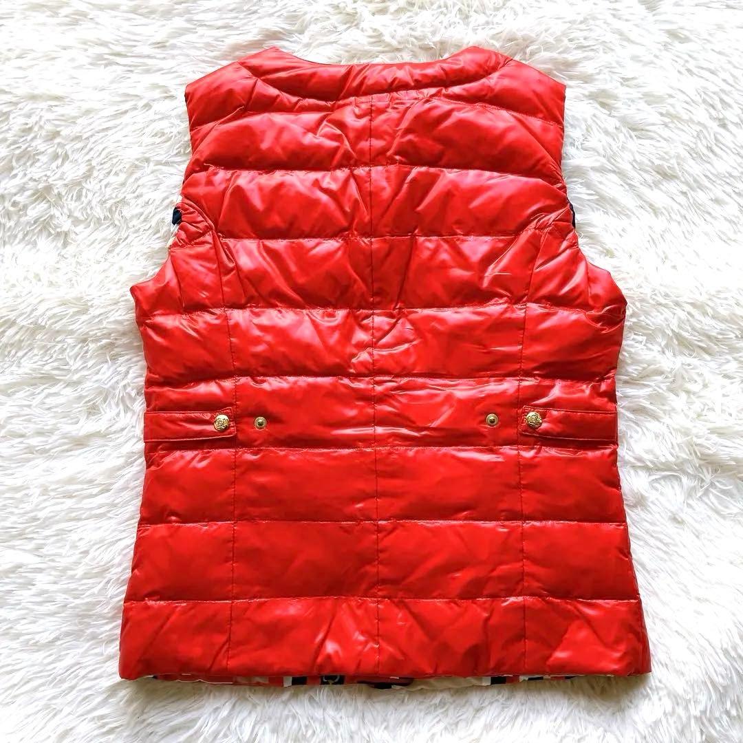 希少✨ビバハート×ドレスキャンプ コラボ ゴルフ ダウンベスト 40 金ボタン