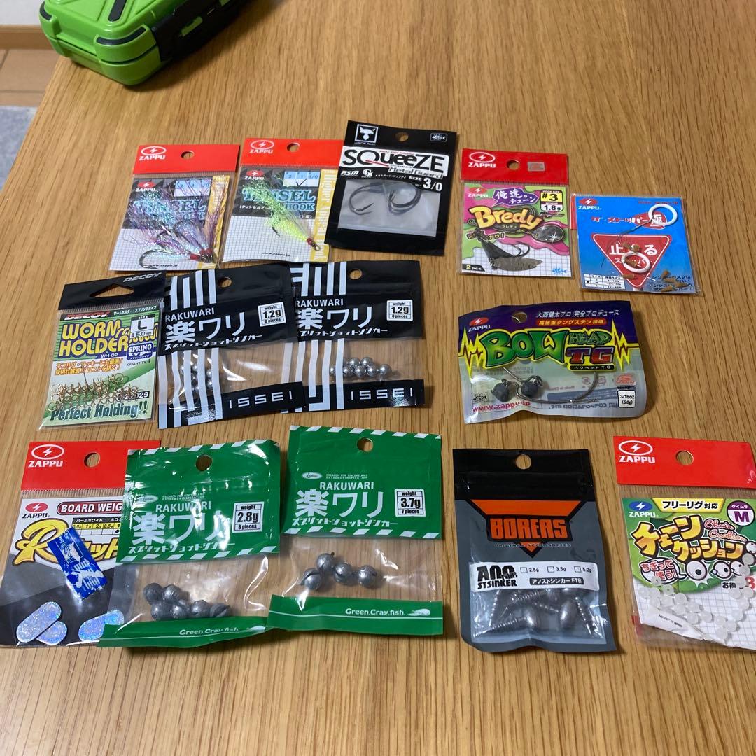 ZAPPU リンボー 4インチ ルアー小物セット　詰め合わせ