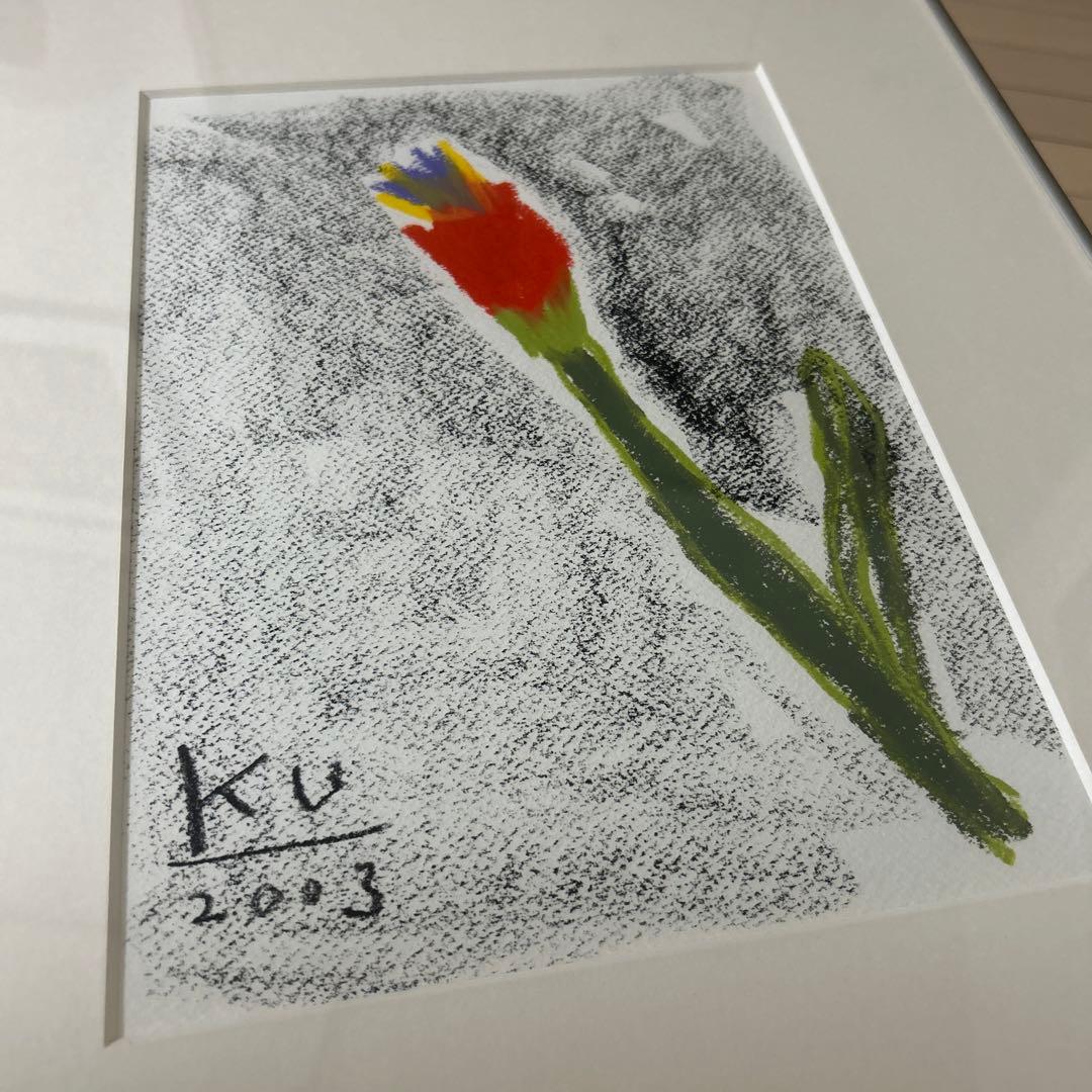 希少 黒田征太郎 絵画 セット フラワー 花 イラスト 原画 ブルータス