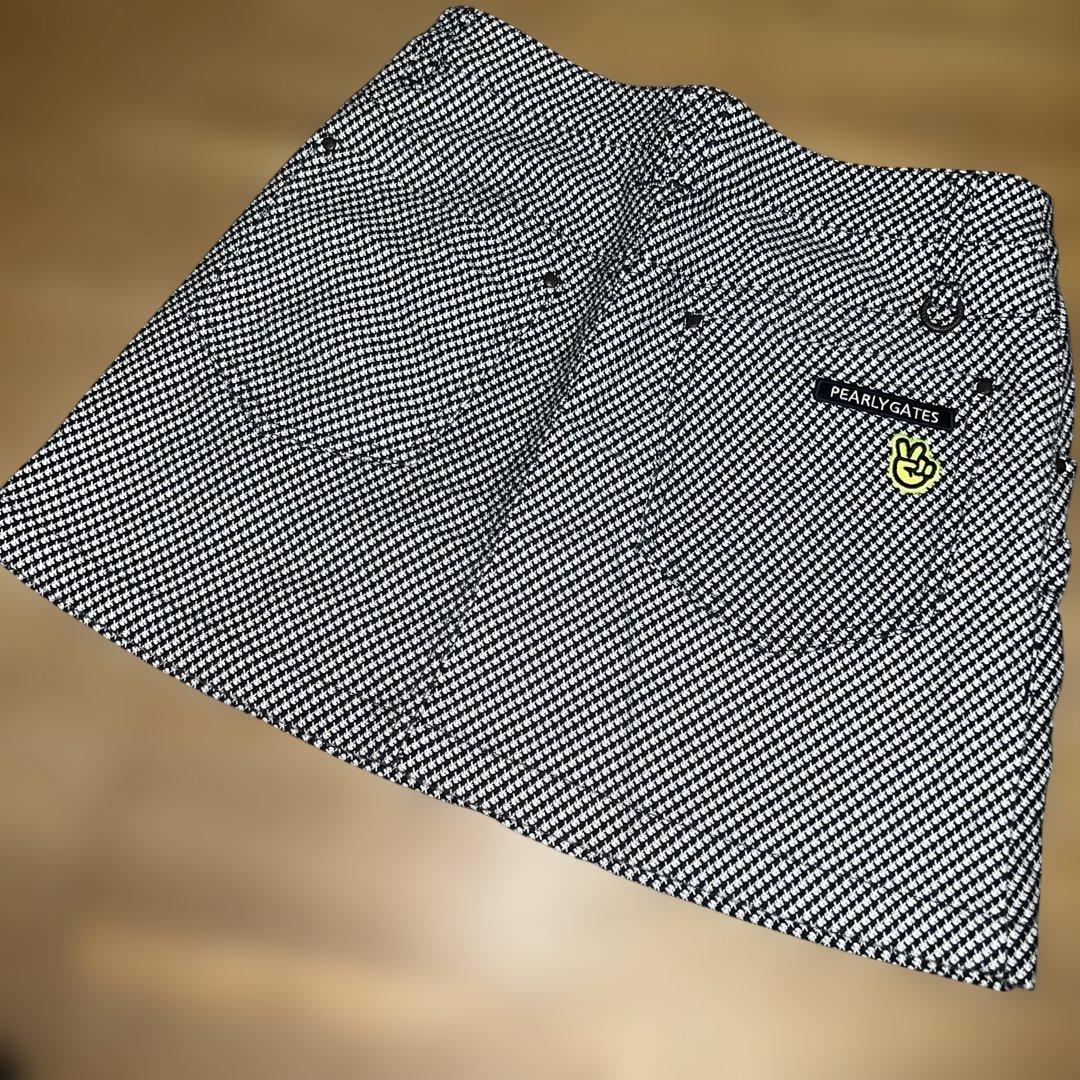 PEARL GATES フード付きニット・スカートセット