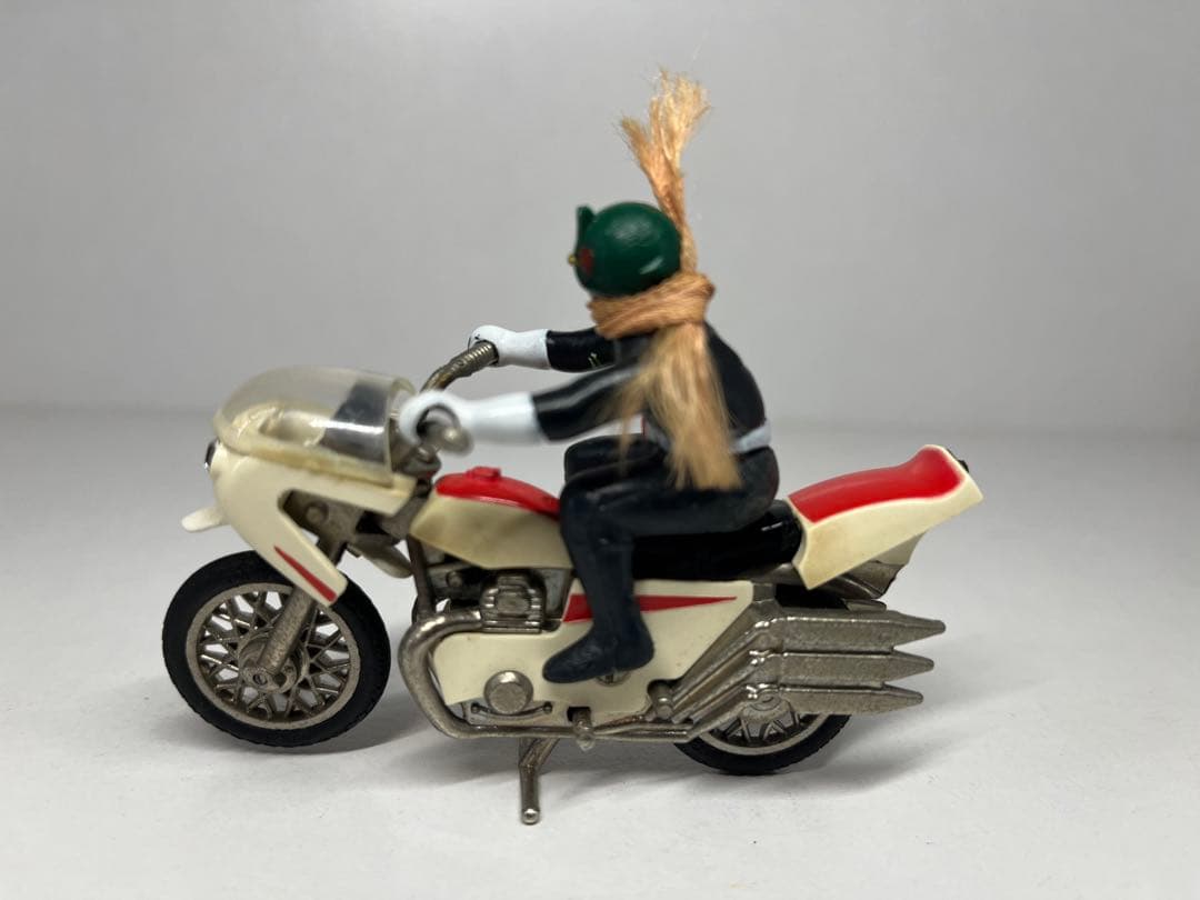 ポピー 超合金　サイクロン号　仮面ライダー　当時物　ビンテージ　バイク