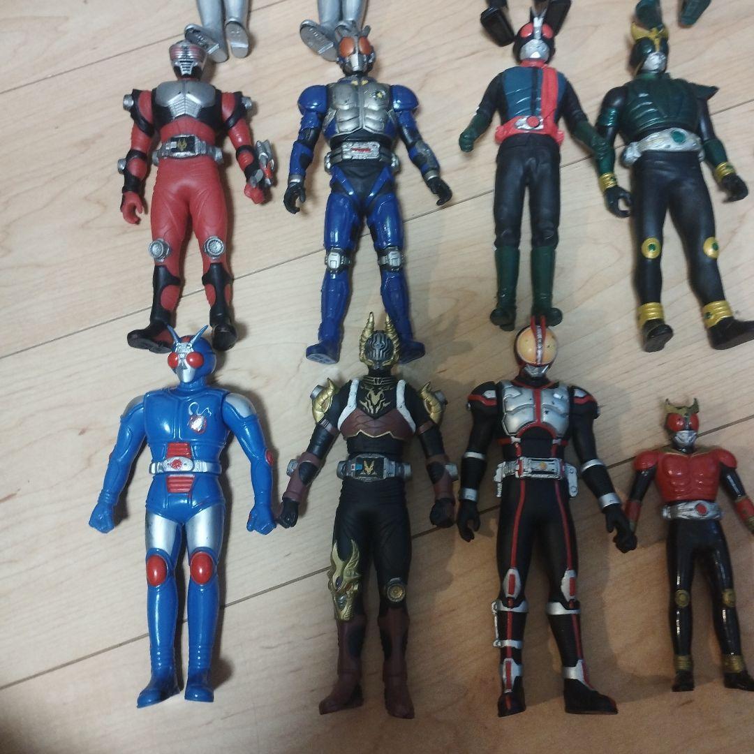 昭和仮面ライダー　平成ライダー　ソフビフィギュア　まとめ売り