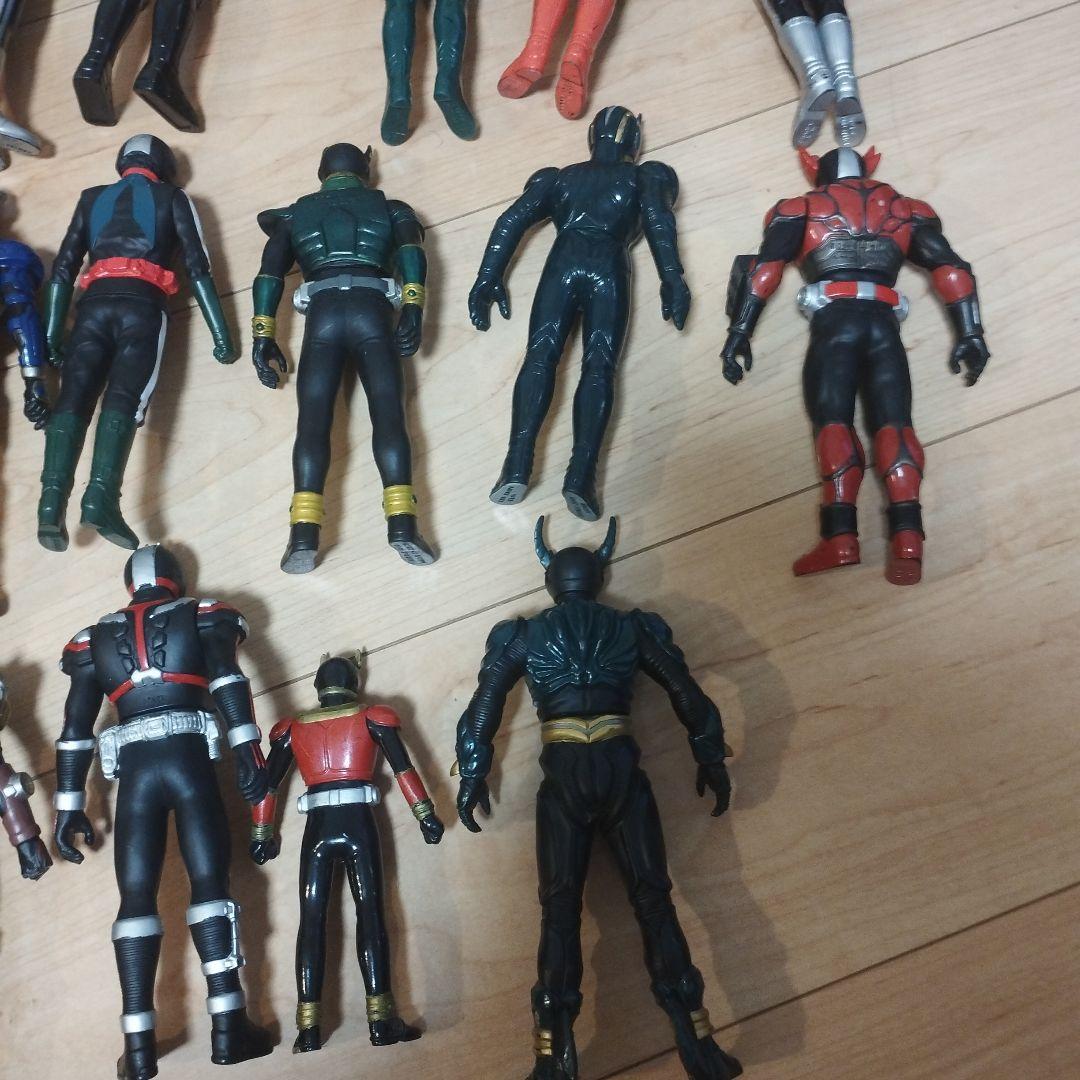 昭和仮面ライダー　平成ライダー　ソフビフィギュア　まとめ売り