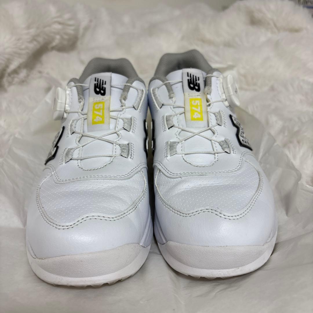 【極美品】ニューバランス ゴルフシューズ ボアシステム レディース 22.5cm