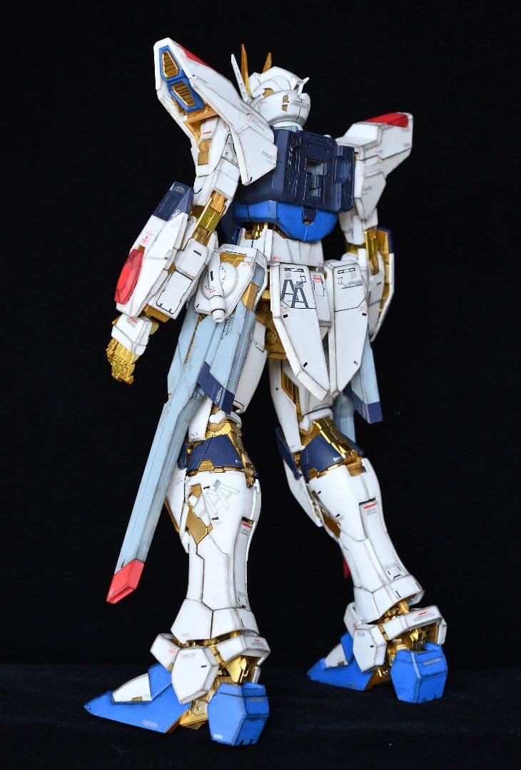 完成品PGストライクフリーダムガンダム/エアブラシ部分塗装・パステルシャドウ仕上