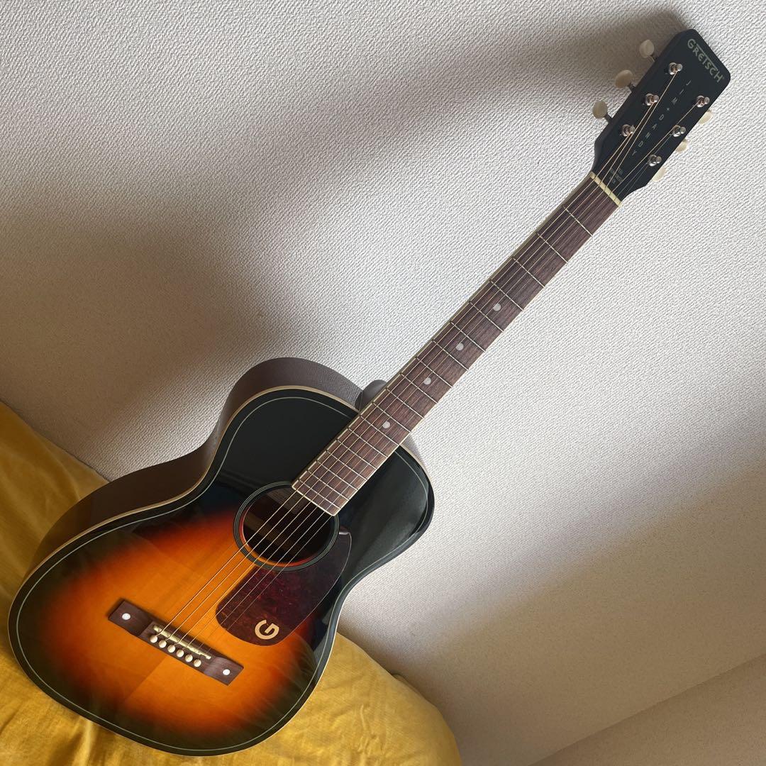 【2025限定 単板トップ】GRETSCH JIM DANDY パーラー 使用少