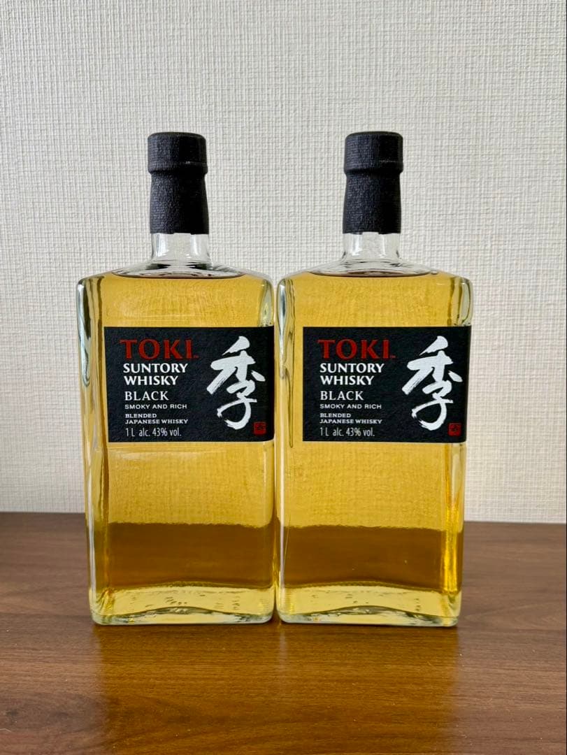 【希少】Suntory Toki 季 Whisky Black 1L ２本セット