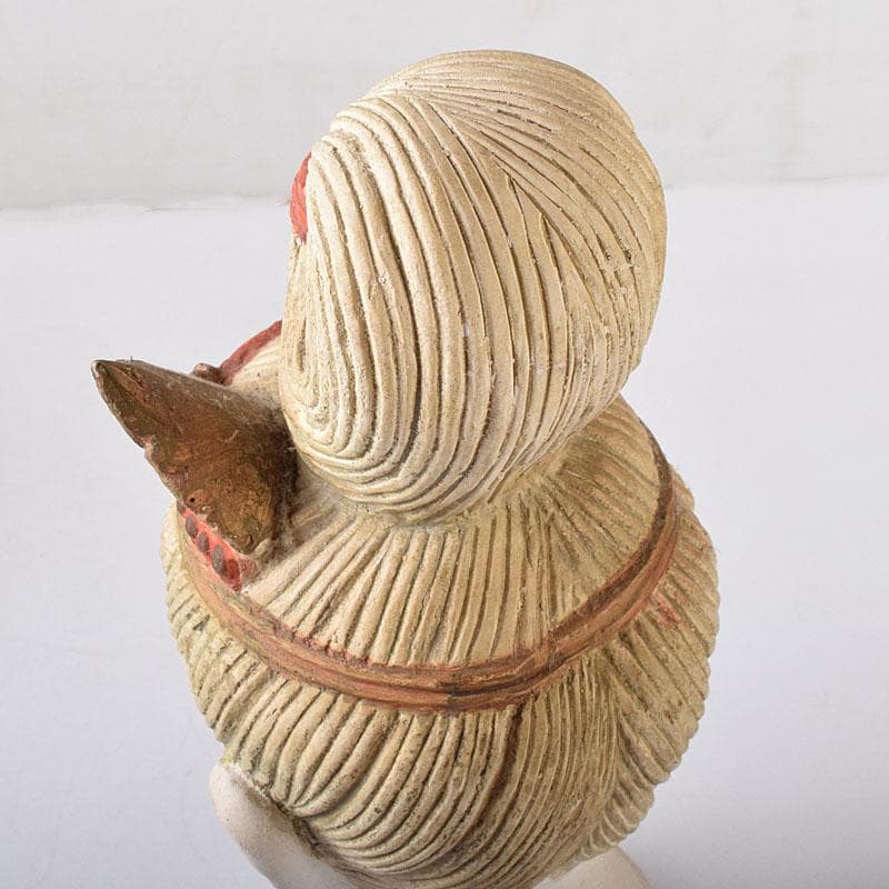 中国　石膏像　敦煌供養菩薩像　常書鴻題　千仏洞　仏像　箱付　M　7650C