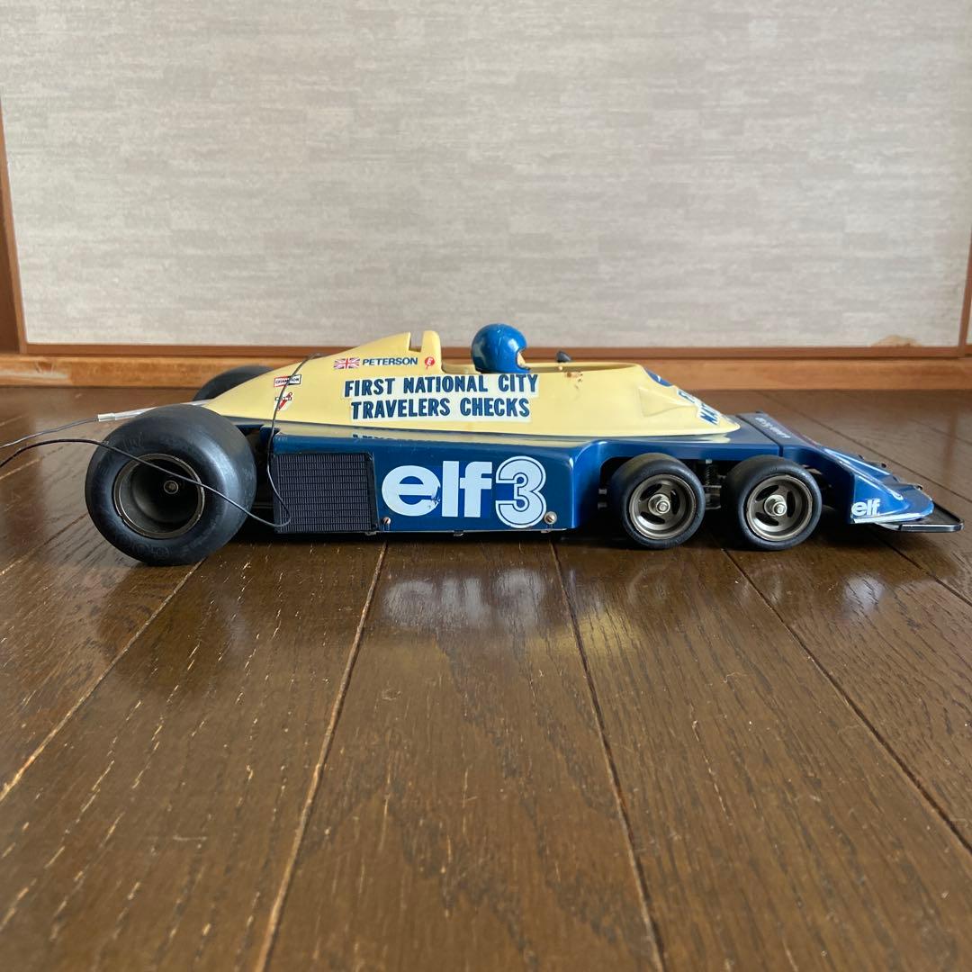 【ジャンク品】タミヤ1/10タイレルP34ラジコン 当時物 F1カー