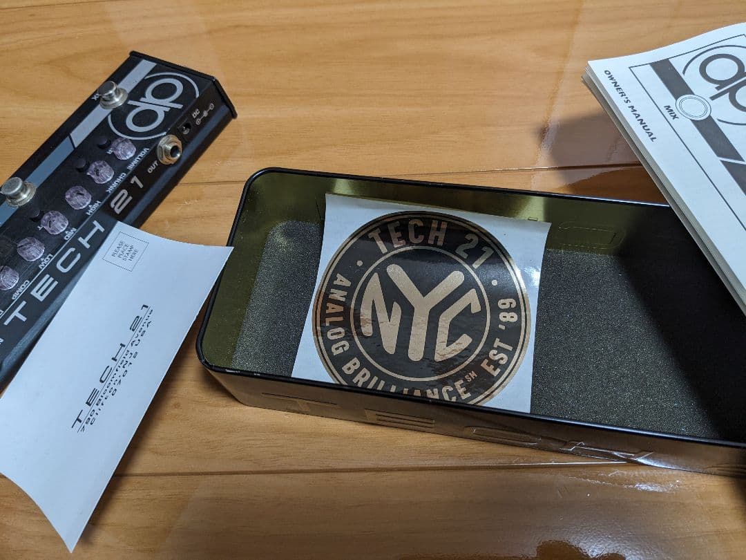 TECH21 DP-3X dUg Pinnick サンズアンプ ベース