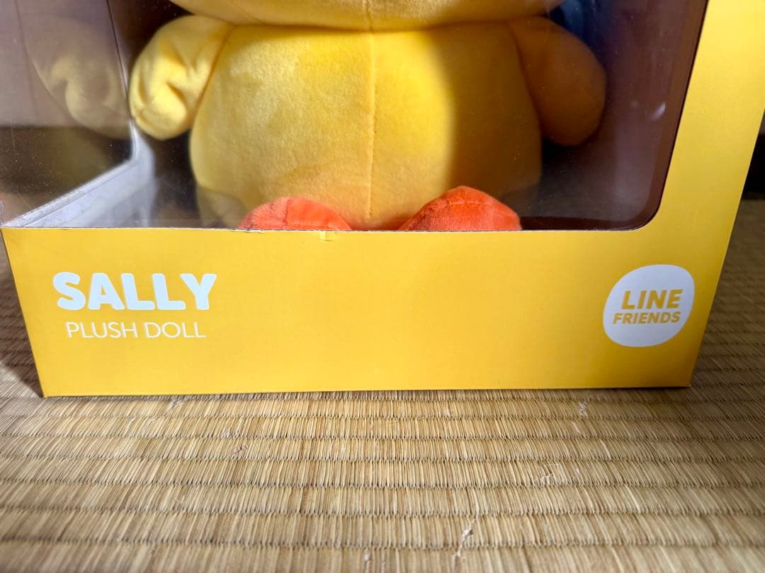 鍋*様 【箱傷み大の未開封品】ラインフレンズ　サリーぬいぐるみ