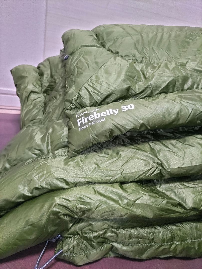 KAMMOK Firebelly 30 カモック ダウントレイルキルト シュラフ