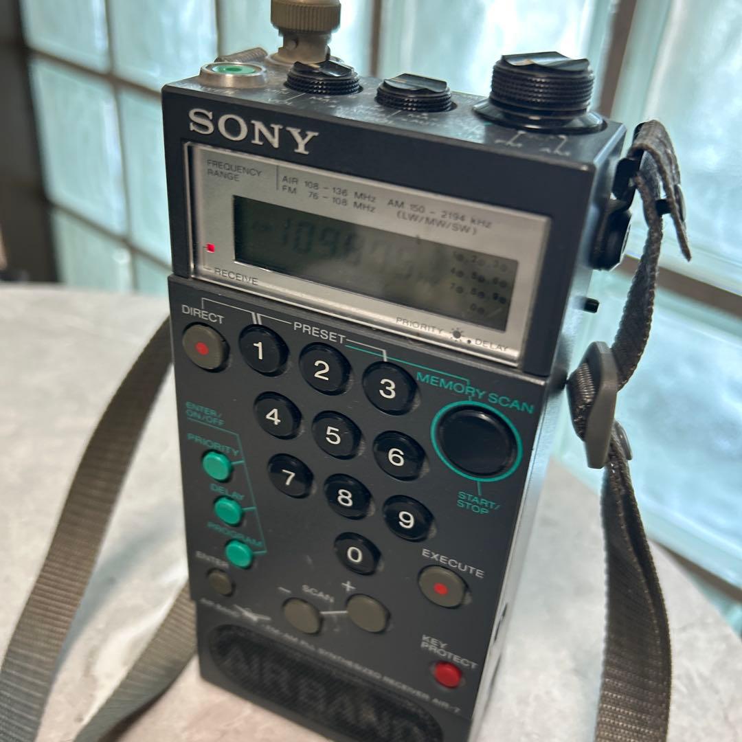 受信機 SONY FMAM PLL SYNTHESIZED RECEIVER AIR-7