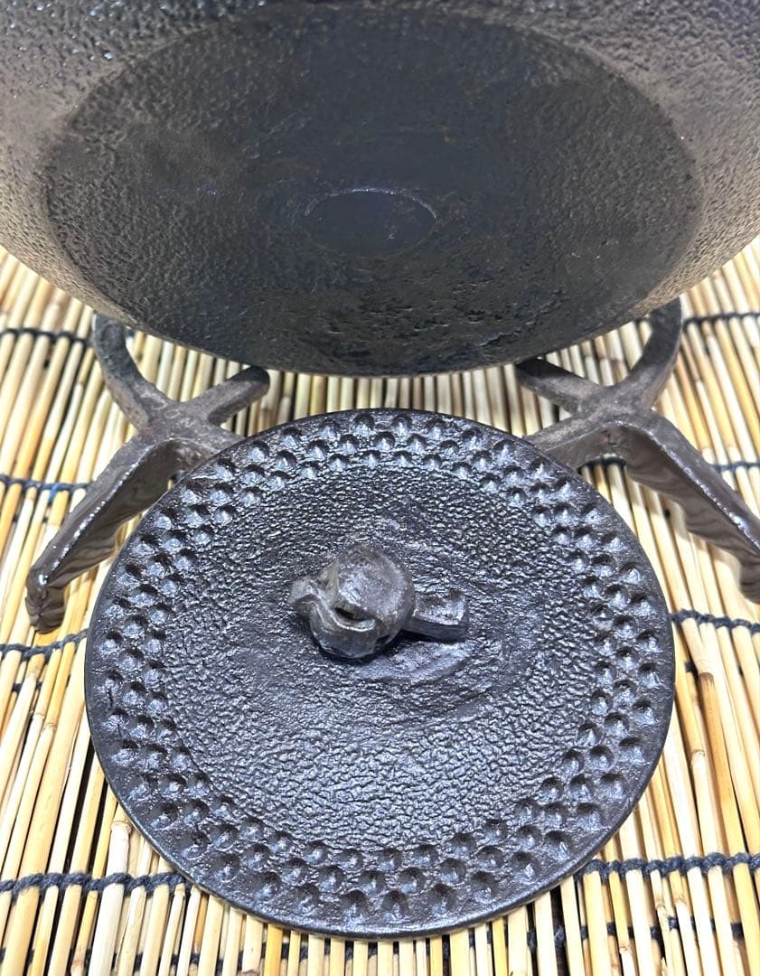 未使用、保管品　南部成龍堂鋳　及川光正　斎峰造　宝珠形馬蹄鉉　父ちゃん様売約済み