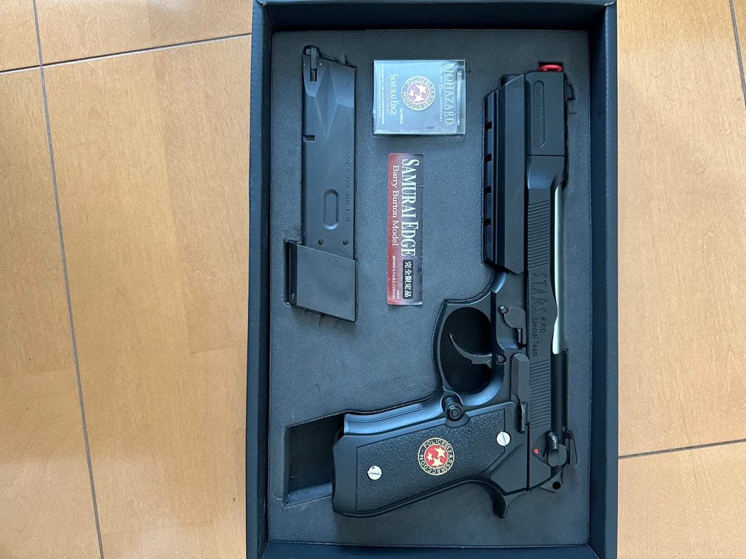 サムライエッジ　バリーバートンモデル　ガスブローバックガンガン