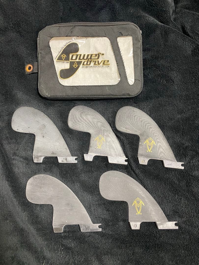 FCS2 パワードライブ　5フィン　サーフィン　トライフィン　クアッドフィン