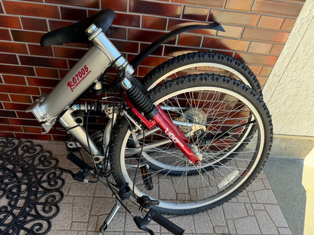 UGO 片山右京モデル　折りたたみ　マウンテンバイク26サイズ