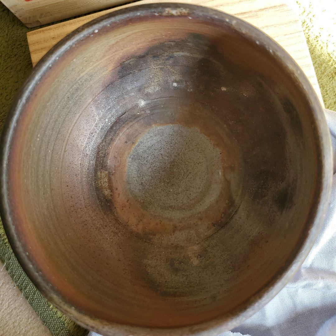 各見政朋　備前焼　茶碗