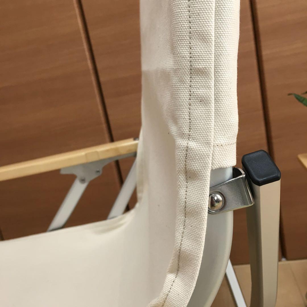 きなり色 ローチェア30用 10号帆布カバー ポケット 保護カバー スノーピーク