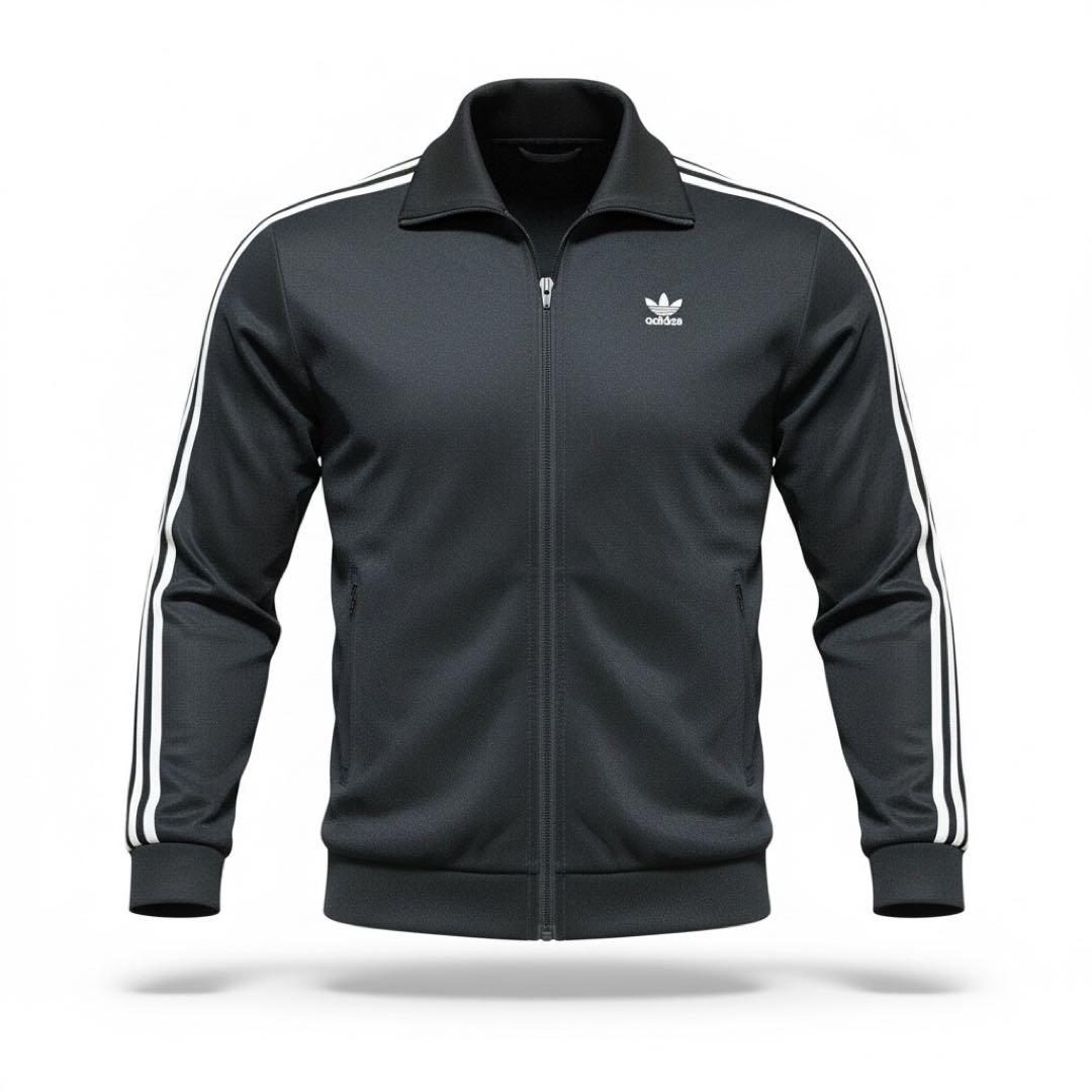 【美品】adidas ベッケンバウアー トラックジャケット ブラック XO