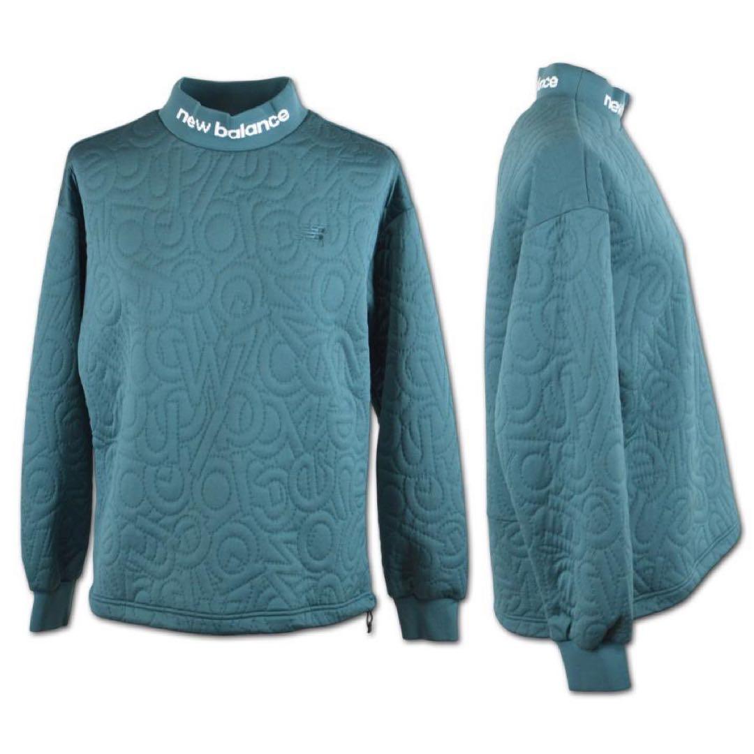 ニューバランスゴルフ テクスチャー モックネック プルオーバー【上下セット売り】