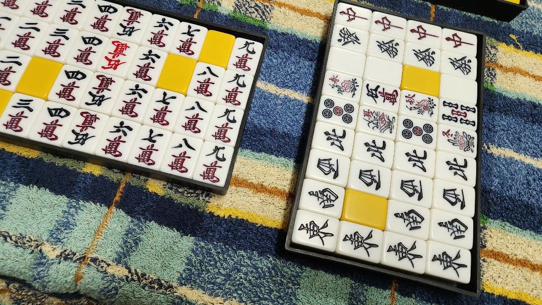 特大 麻雀牌 Ｌサイズ まーじゃんぱい マージャンパイ 麻雀牌一式 Lサイズ