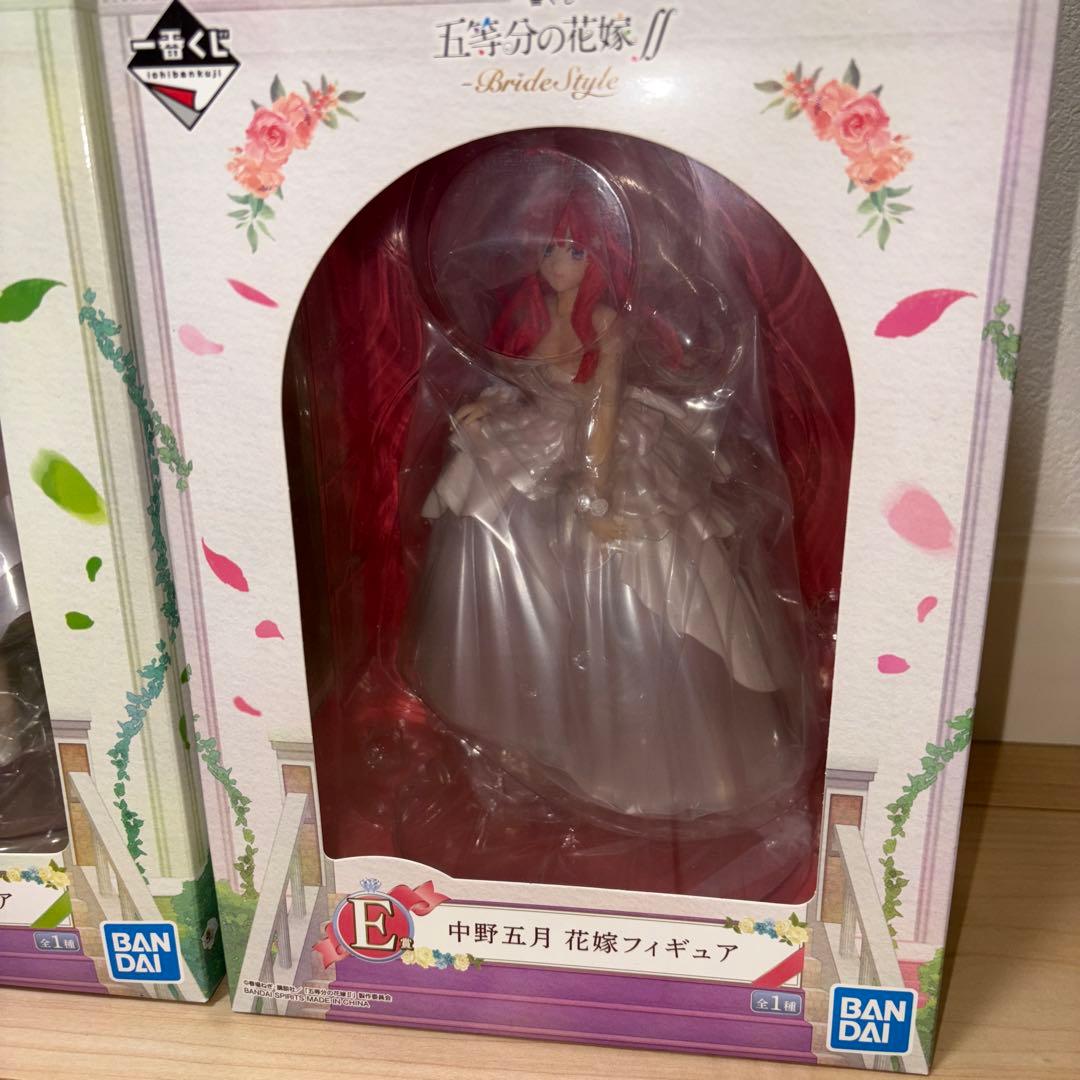 五等分の花嫁 ウエディングドレスフィギュア 5体セット