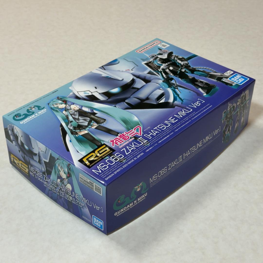 RG 1/144 MS-06S ザクII [初音ミクVer.]◆機動戦士ガンダム