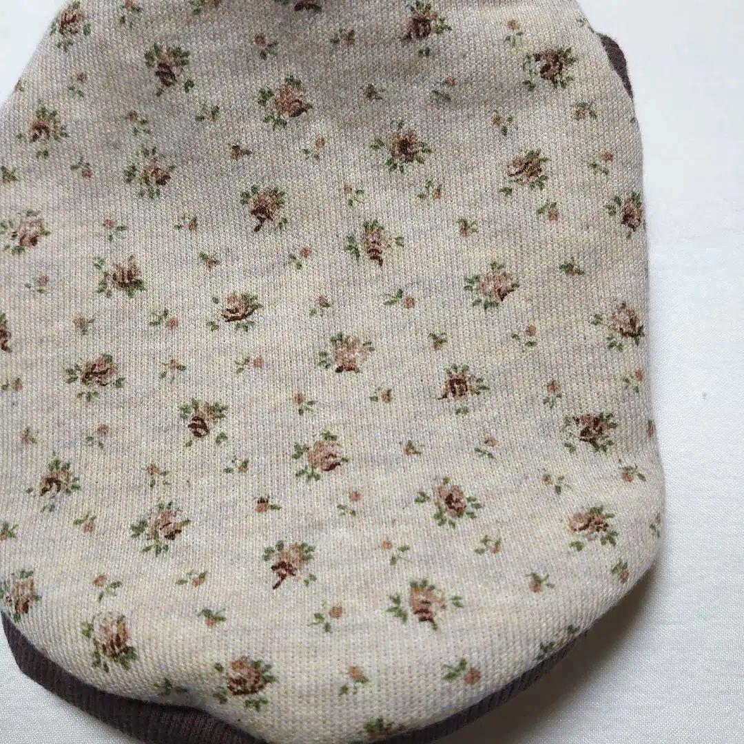 犬服 3S わんこの普段着　ブラウンローズ